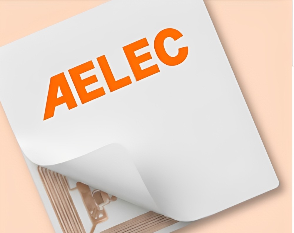 Étiquette RFID autocollante AELEC